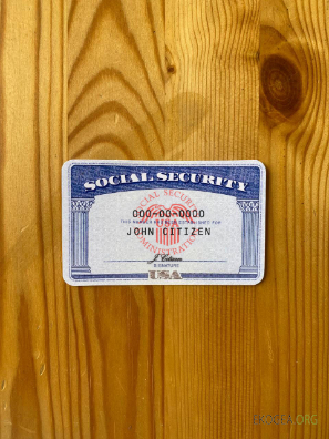 Table en bois photolook USA SSN AVANT